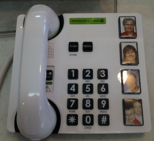 電話機のプッシュボタン